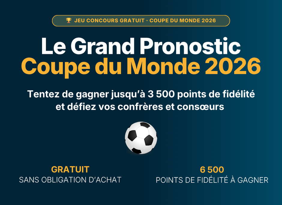 Le Grand Pronostic Coupe du Monde 2026 - Jeu concours gratuit My Podologie