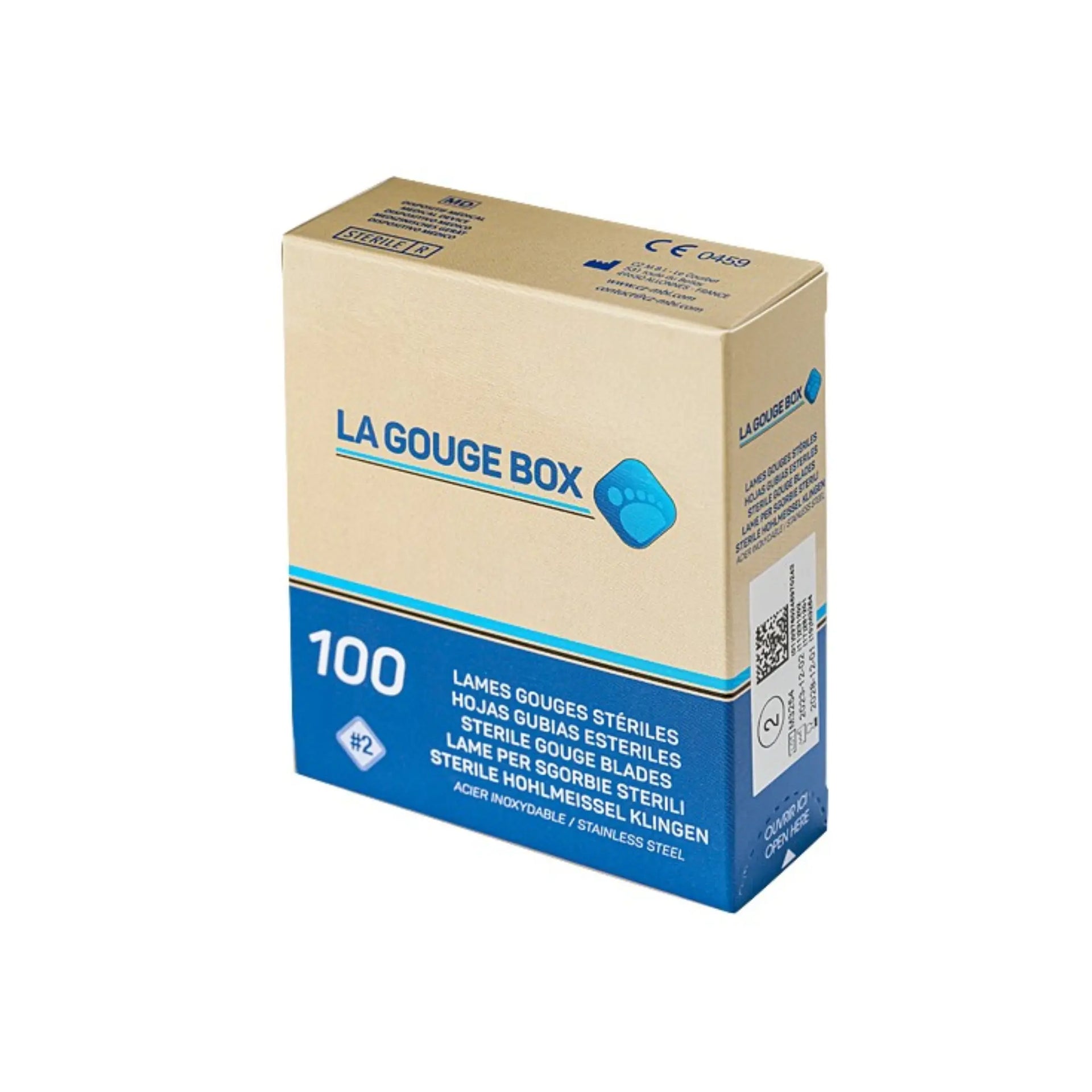 100 Αποστειρωμένες Λεπίδες Gouge - La Gouge Box Coblenz Medical 