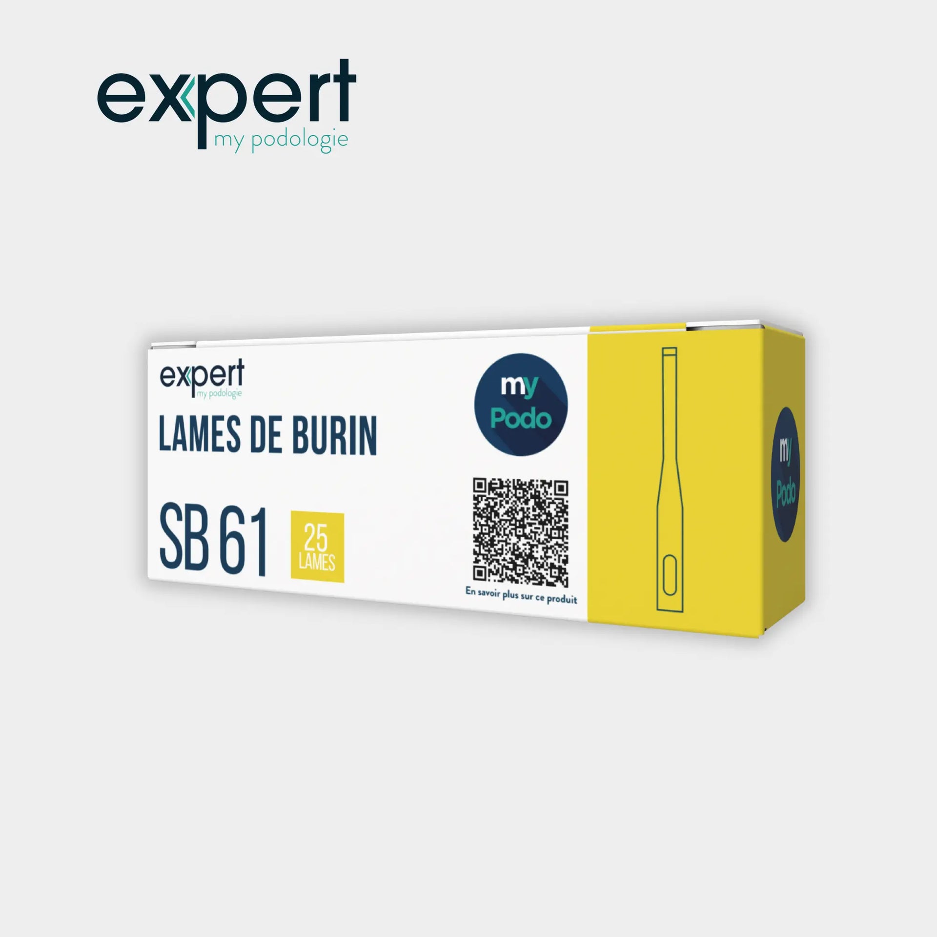 25 λεπίδες σμίλης - Expert by My Podologie Expert 