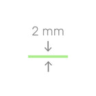 Aerosorb W - Cellular rubber - 2 mm / 3 mm - Nora