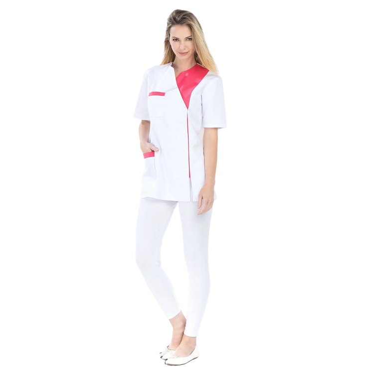 Agathe - Tuniek - Korte mouwen - Dames - 75 cm My Blouse 