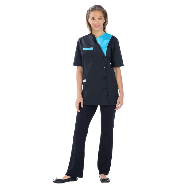Agathe - Tuniek - Korte mouwen - Dames - 75 cm My Blouse 