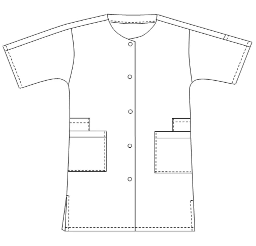 Aglaé - 7/8 μπλούζα - Κοντά μανίκια - Γυναικείες - 95 cm Μπλούζα μου 