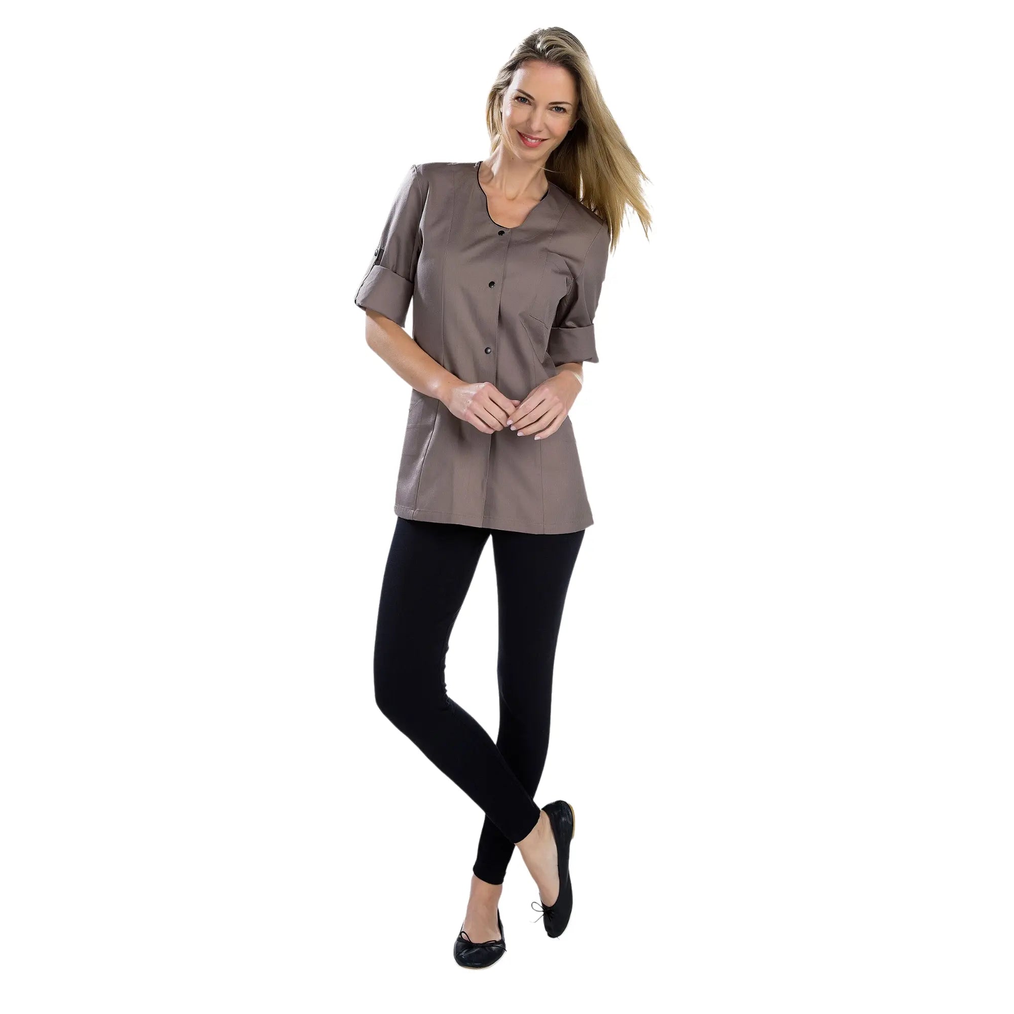 Anaïs - Tunica - Maniche lunghe - Donna - 75 cm La mia camicetta 
