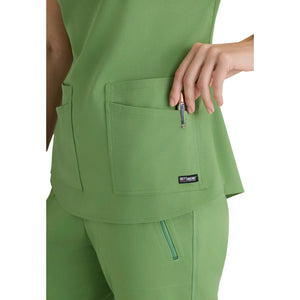 Aura - Tunique col V - Femme - Grey’s Anatomy Stretch Grey’s Anatomy 