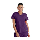Aura – Tunika mit V-Ausschnitt – Damen – Grey’s Anatomy Stretch