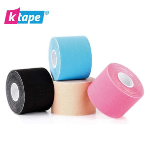 Elastisches Klebeband – 5 cm x 5 m – 5 Farben – K-Tape K-Tape