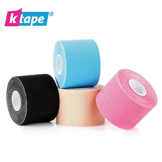 Elastisches Klebeband – 5 cm x 5 m – 5 Farben – K-Tape K-Tape