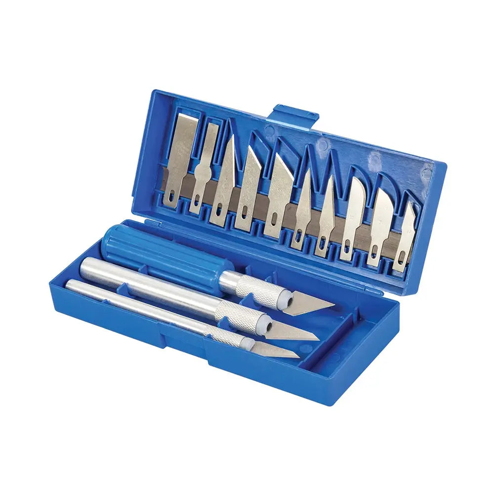 Coffret de scalpels - 16 pièces - Silverline Silverline 