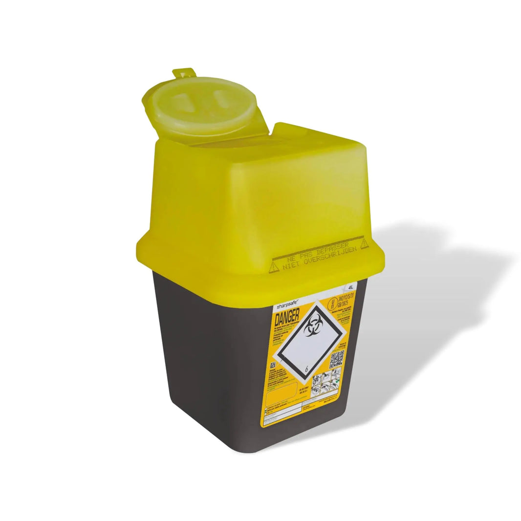 Raccoglitore di rifiuti Sharpsafe - Hospidex - My Podology