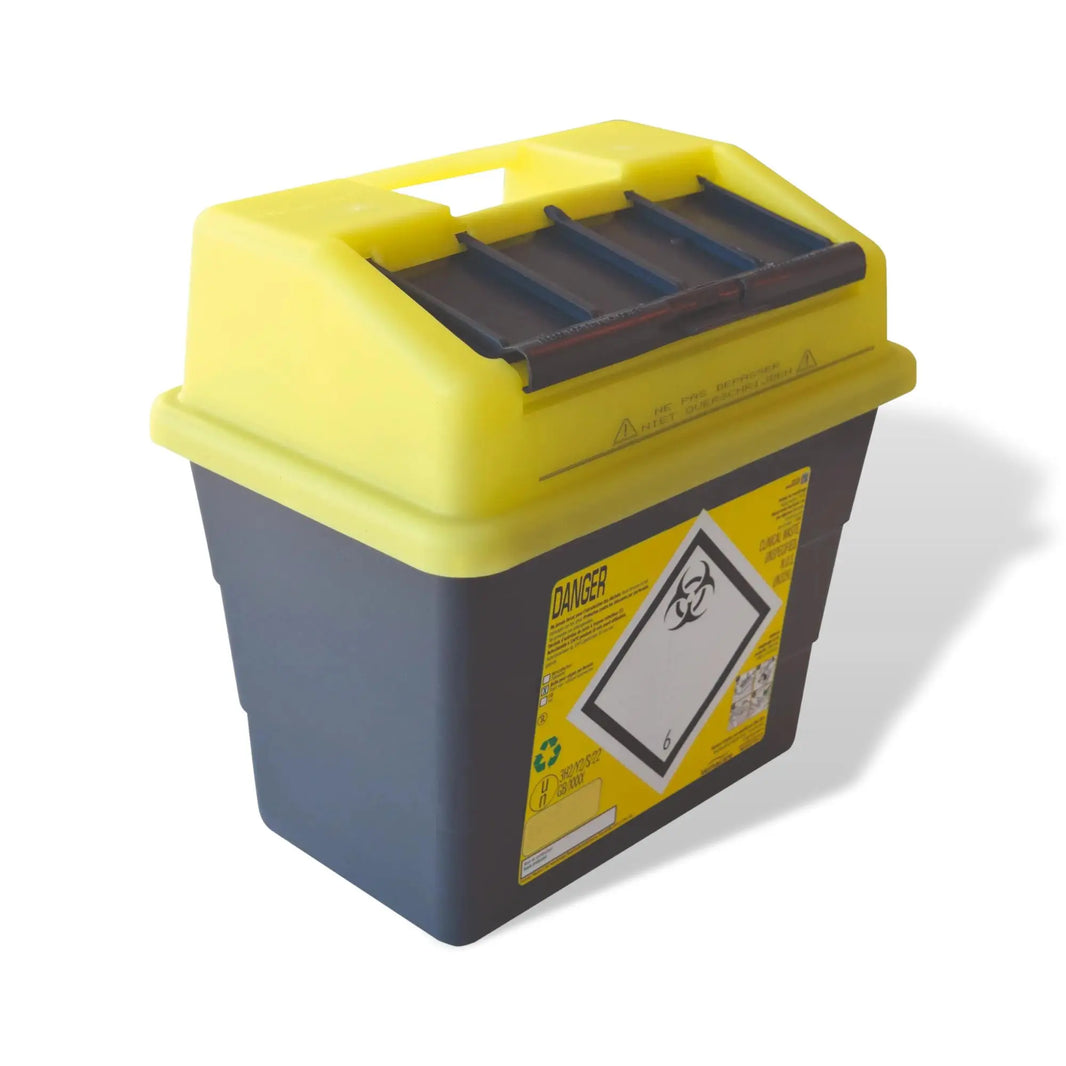 Raccoglitore di rifiuti Sharpsafe - Hospidex - My Podology
