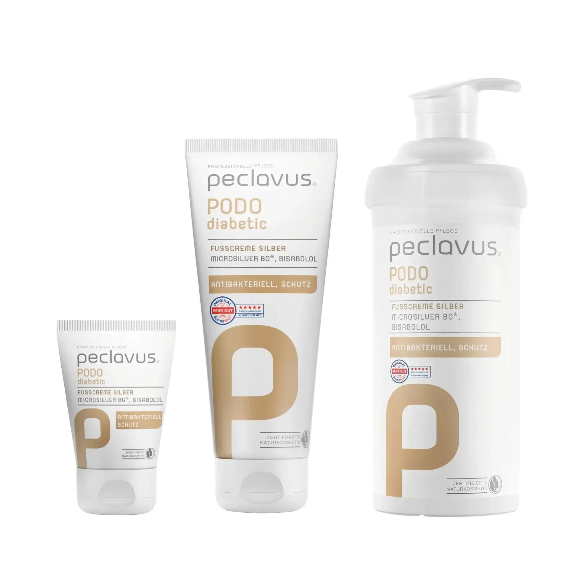 Crema plateada para pies diabéticos - Peclavus Peclavus 