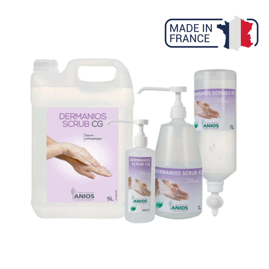 Dermanios Scrub CG antiseptische zeep - Verschillende maten - Anios Anios 