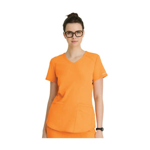 Elva - Túnica com decote em V - Mulher - Skechers SKECHERS  Laranja / XL