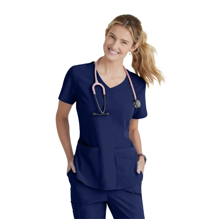 Elva - Túnica com decote em V - Mulher - Skechers SKECHERS  Azul marinho / XL