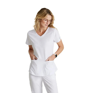 Elva - Túnica com decote em V - Mulher - Skechers SKECHERS  Branco / XL