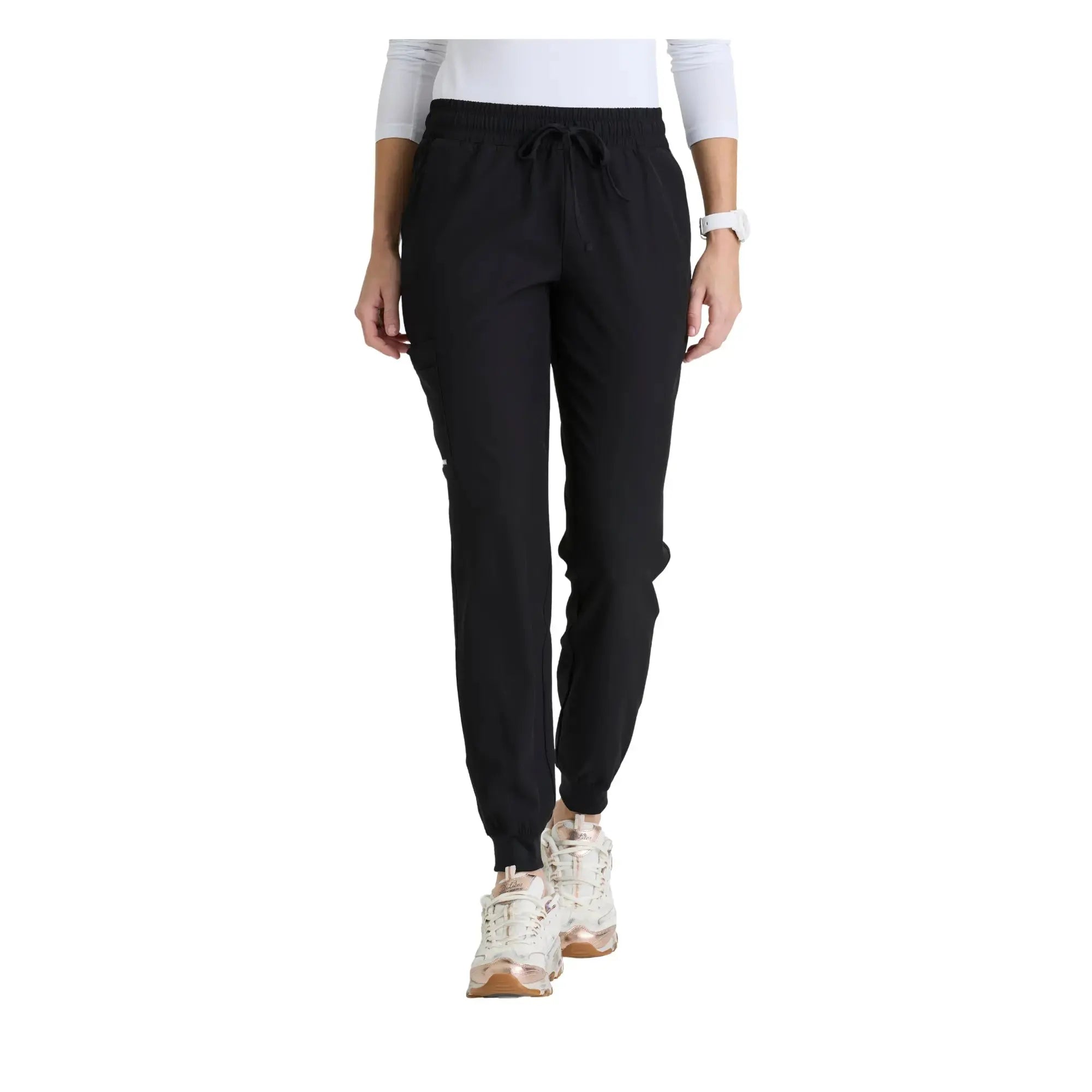 Elym - Jogging con coulisse - Donna - Skechers SKECHERS  Nero / XL