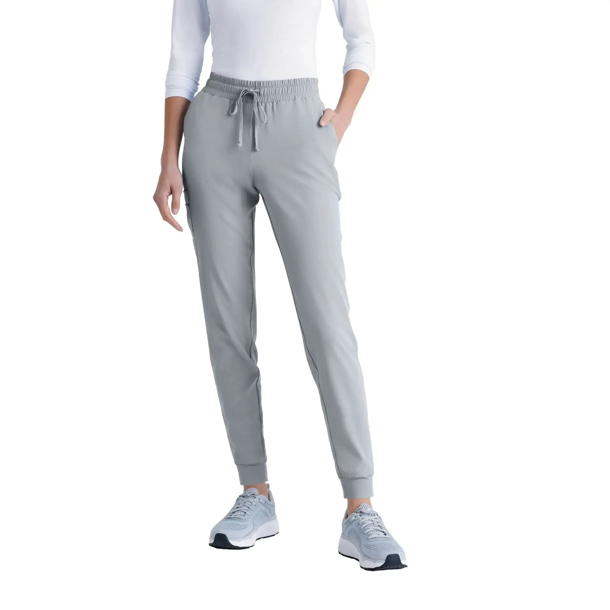 Elym - Jogging con coulisse - Donna - Skechers SKECHERS  Grigio chiaro / XL