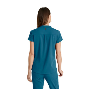 Flora - Tunique col à bande - Femme - Grey’s Anatomy Stretch Grey’s Anatomy 