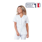 Gaia – Kurzarmbluse – V-Ausschnitt – Damen – 70 cm – Phirejo