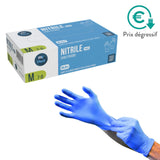 Guantes de exploración - Nitrilo - Sin polvo - Ambidiestros - Caja de 100 - My Médical