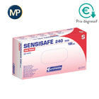 Εξεταστικά γάντια SENSISAFE - Χωρίς λάτεξ - Χωρίς πούδρα - Υποαλλεργικά - Κουτί των 100