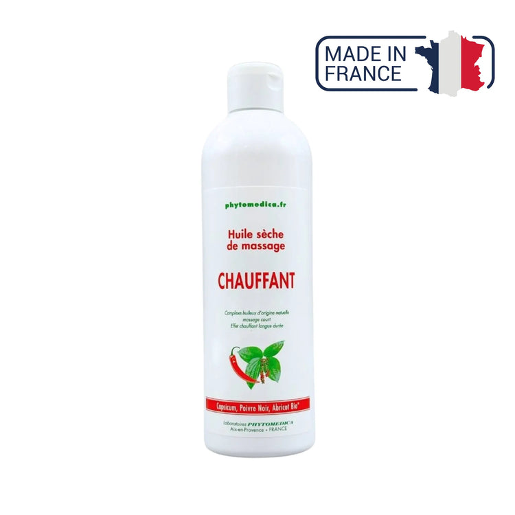 Huile sèche chauffante - deux contenances - Phytomedica Laboratoires Phytomedica 