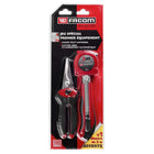 Kit especial - Tijeras de corte, cúter, cinta métrica 3m - Facom