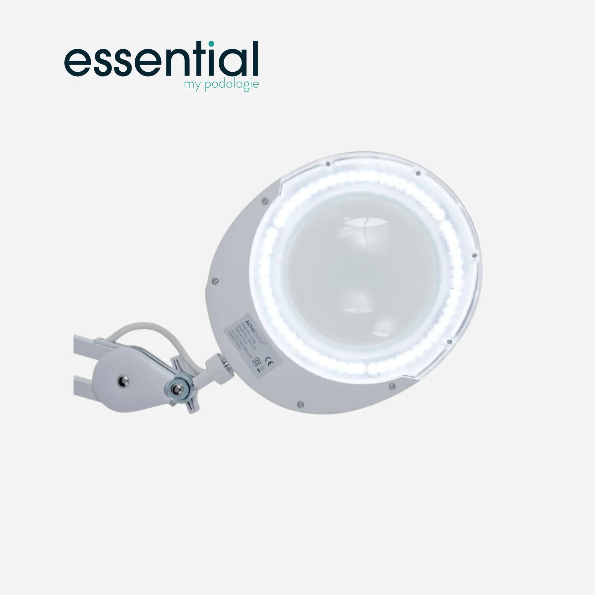 Lampe loupe Elegante 6025 pour table - Blanc ou noir - Essential by My Podologie Essential 
