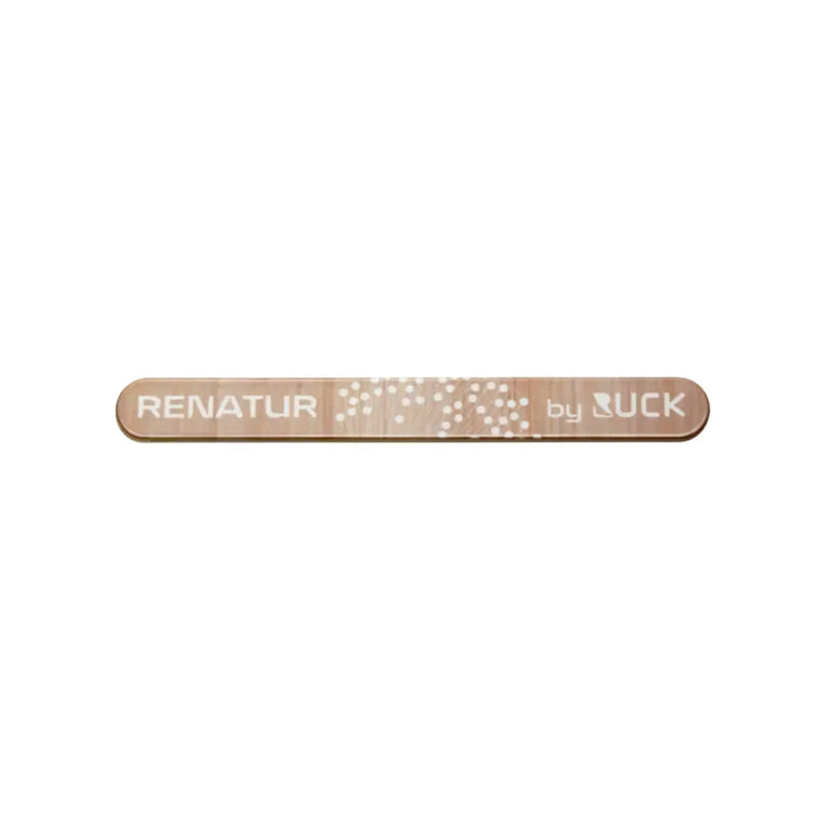 Lima de uñas de cristal Renatur corta - 9 cm - Redonda o puntiaguda - Ruck Ruck 