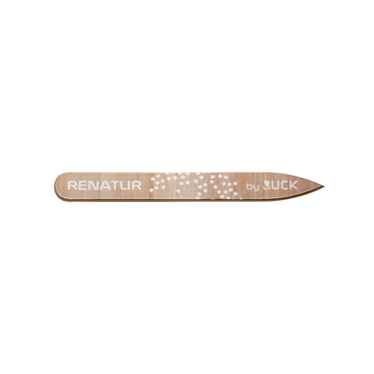 Lima de uñas de cristal Renatur corta - 9 cm - Redonda o puntiaguda - Ruck Ruck 