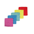 Set mit 5 Mikrofasertüchern 40 x 40 cm
