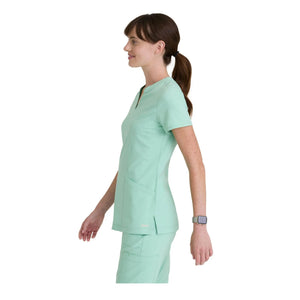 Louisa – Tunika mit eingekerbtem Kragen – Damen – Grey’s Anatomy Evolve Grey’s Anatomy 