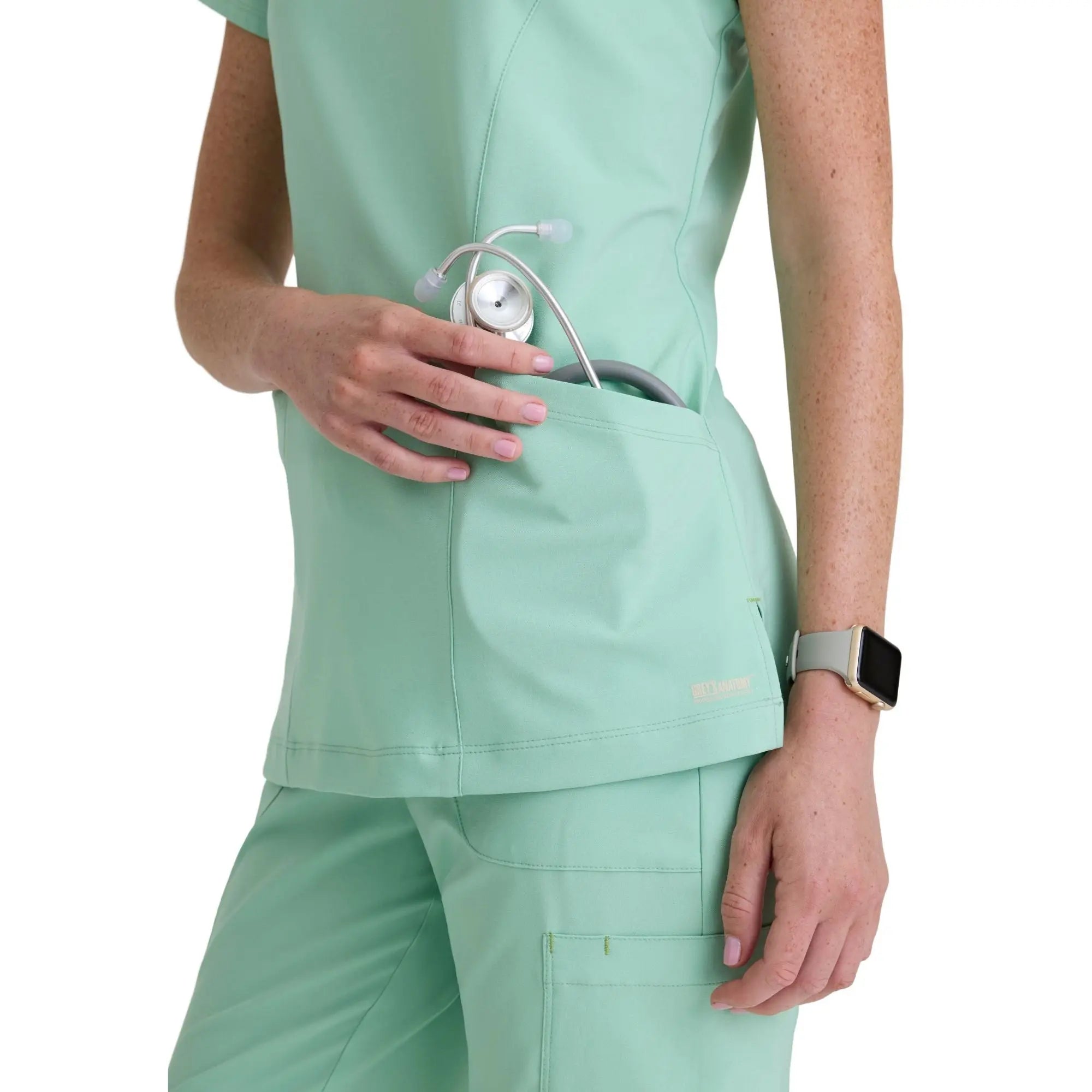 Louisa – Tunika mit eingekerbtem Kragen – Damen – Grey’s Anatomy Evolve Grey’s Anatomy 