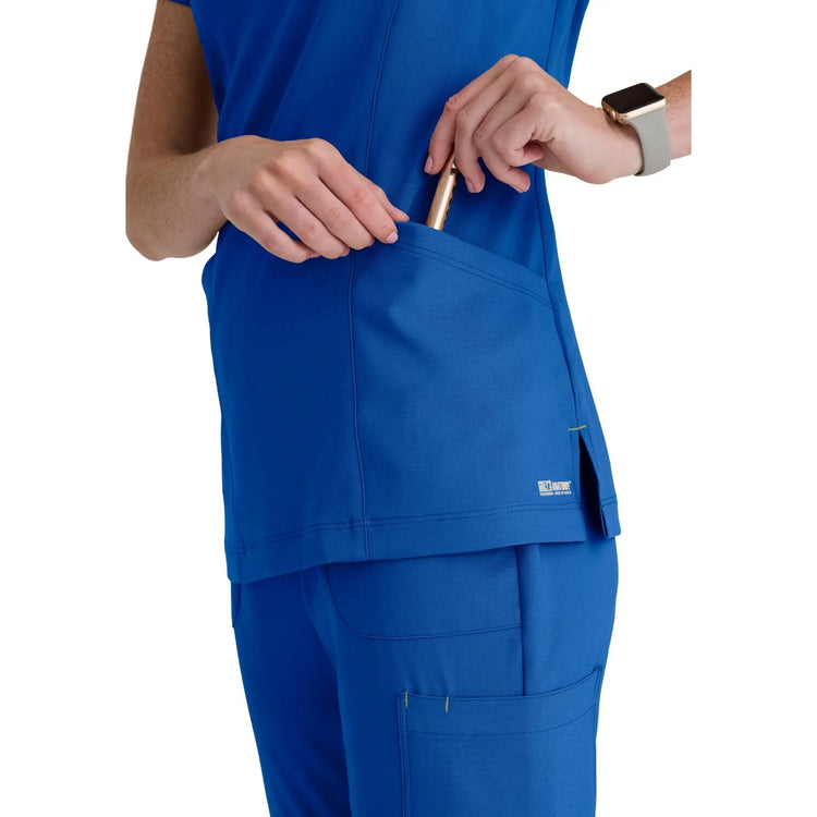 Louisa – Tunika mit eingekerbtem Kragen – Damen – Grey’s Anatomy Evolve Grey’s Anatomy 