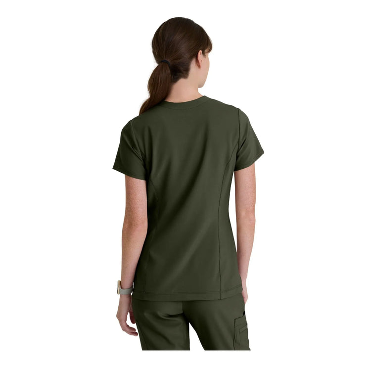 Louisa – Tunika mit eingekerbtem Kragen – Damen – Grey’s Anatomy Evolve Grey’s Anatomy 