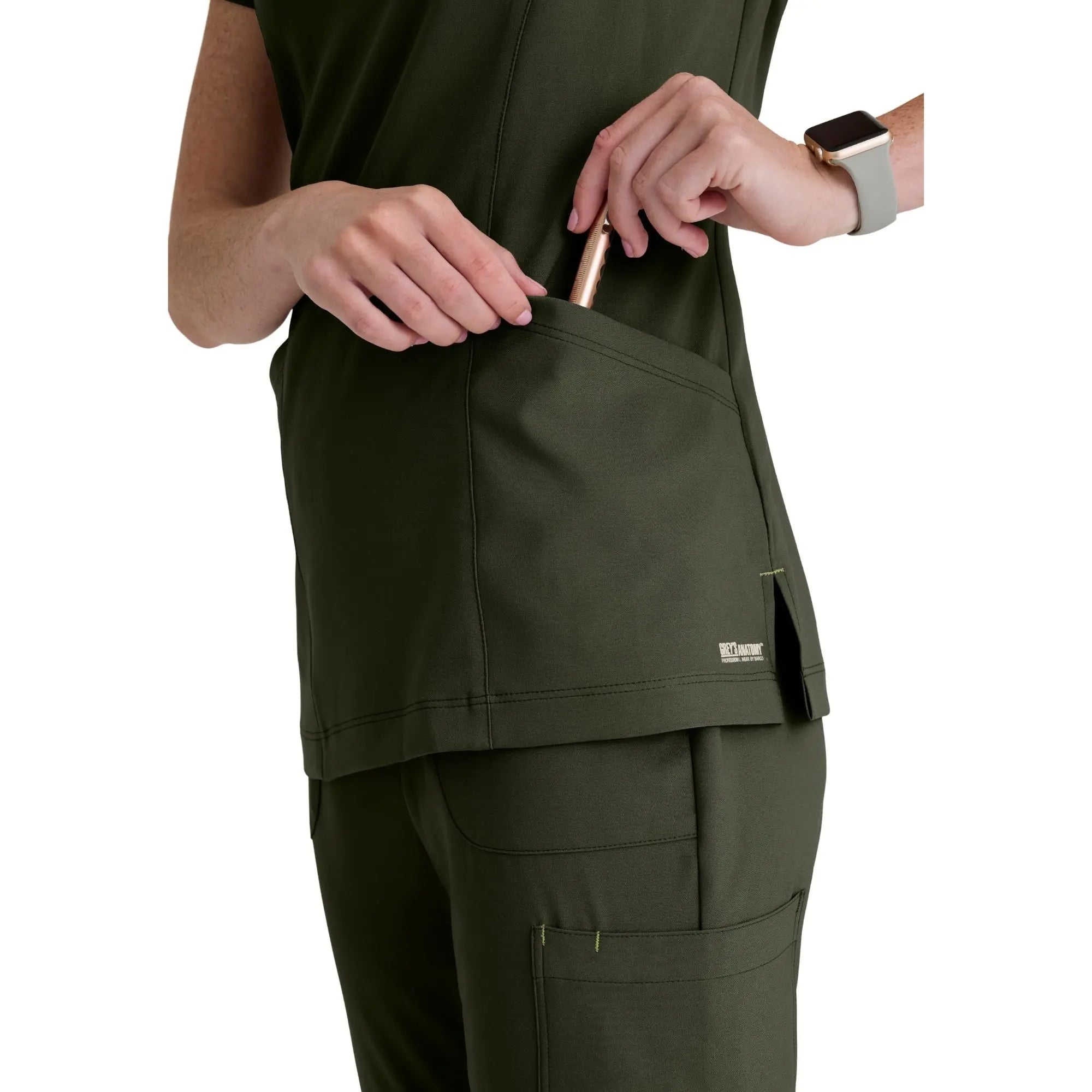 Louisa – Tunika mit eingekerbtem Kragen – Damen – Grey’s Anatomy Evolve Grey’s Anatomy 