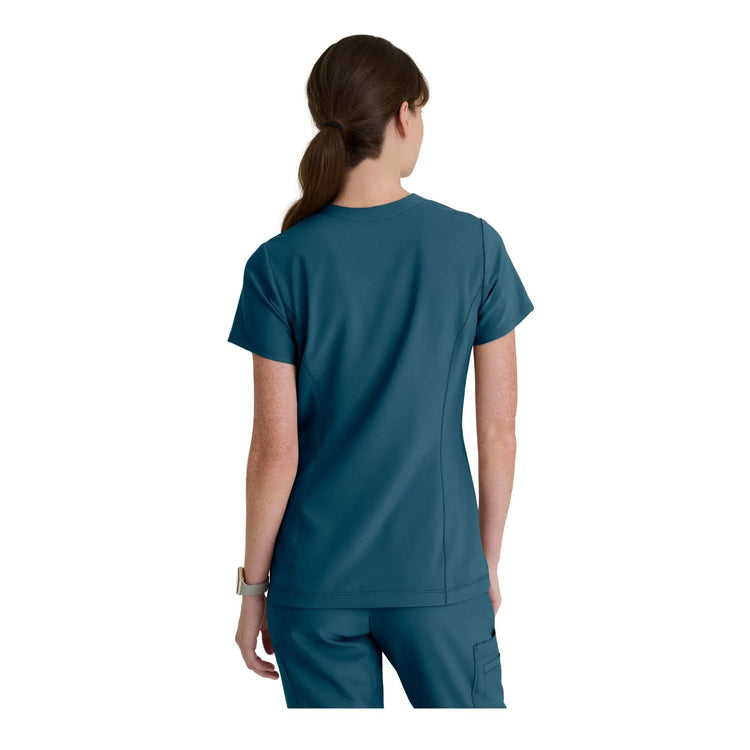 Louisa – Tunika mit eingekerbtem Kragen – Damen – Grey’s Anatomy Evolve Grey’s Anatomy 