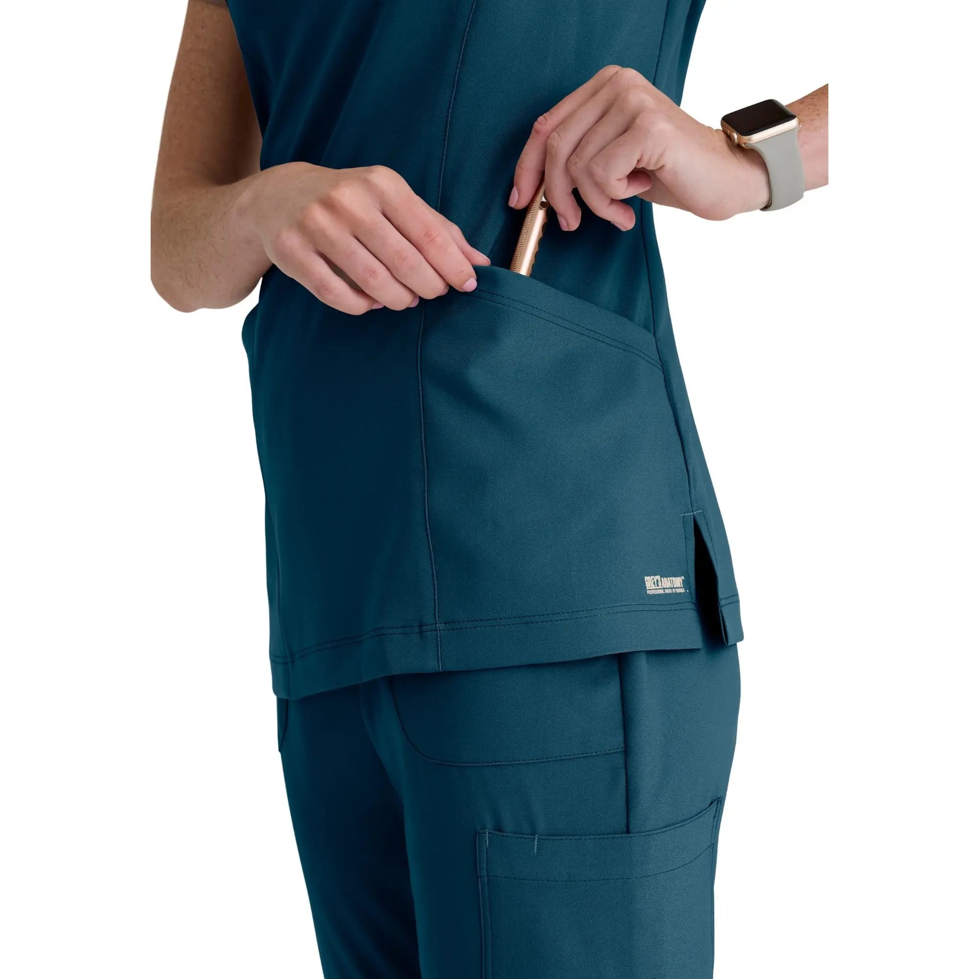 Louisa – Tunika mit eingekerbtem Kragen – Damen – Grey’s Anatomy Evolve Grey’s Anatomy 