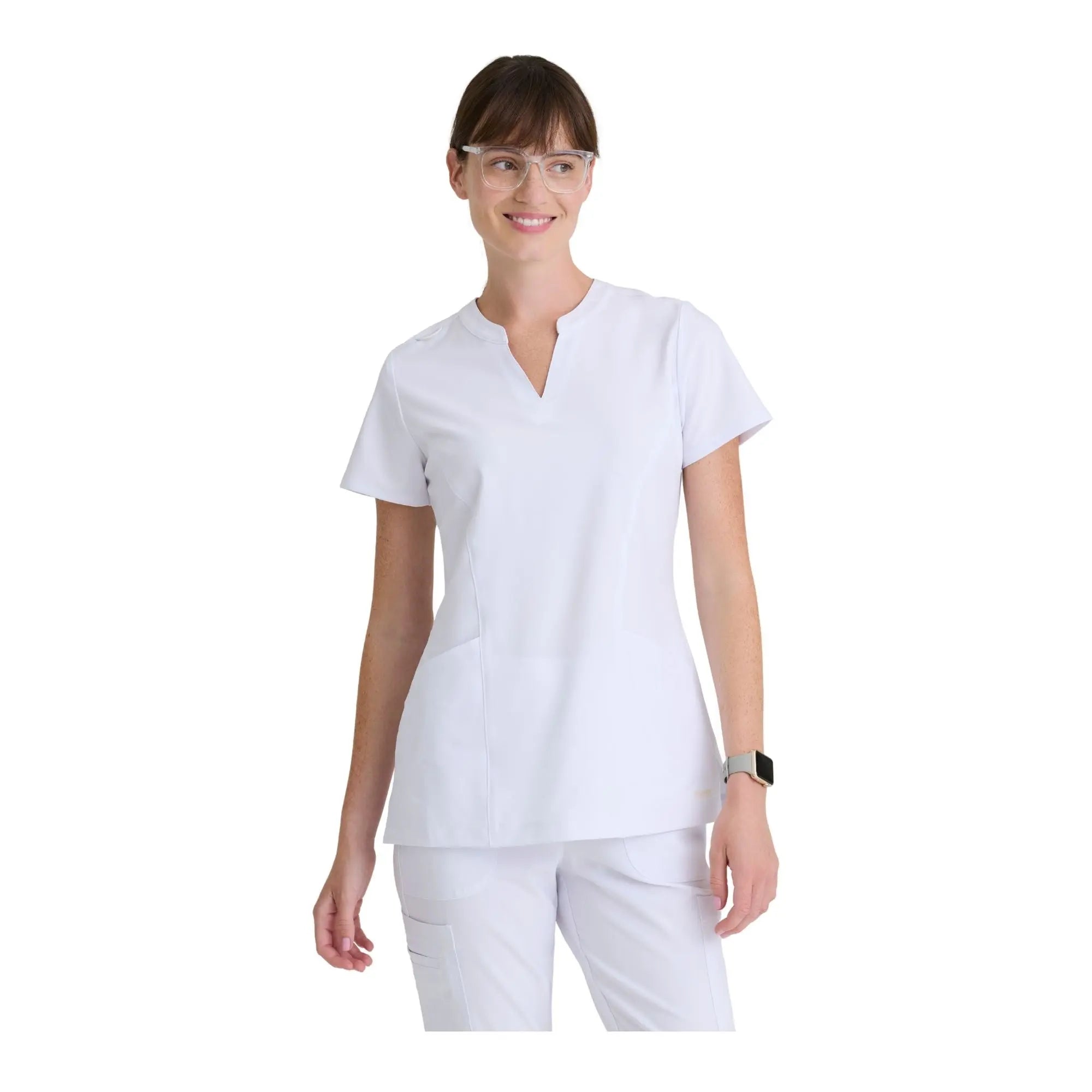 Louisa – Tunika mit eingekerbtem Kragen – Damen – Grey’s Anatomy Evolve Grey’s Anatomy 