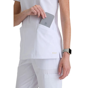 Louisa – Tunika mit eingekerbtem Kragen – Damen – Grey’s Anatomy Evolve Grey’s Anatomy 