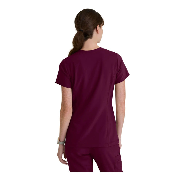 Louisa – Tunika mit eingekerbtem Kragen – Damen – Grey’s Anatomy Evolve Grey’s Anatomy 