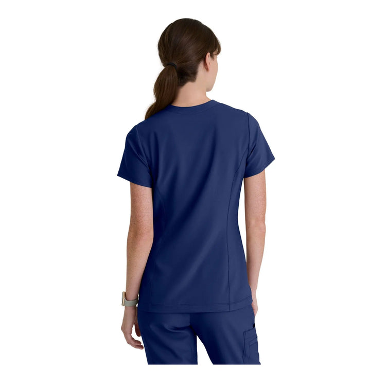 Louisa – Tunika mit eingekerbtem Kragen – Damen – Grey’s Anatomy Evolve Grey’s Anatomy 