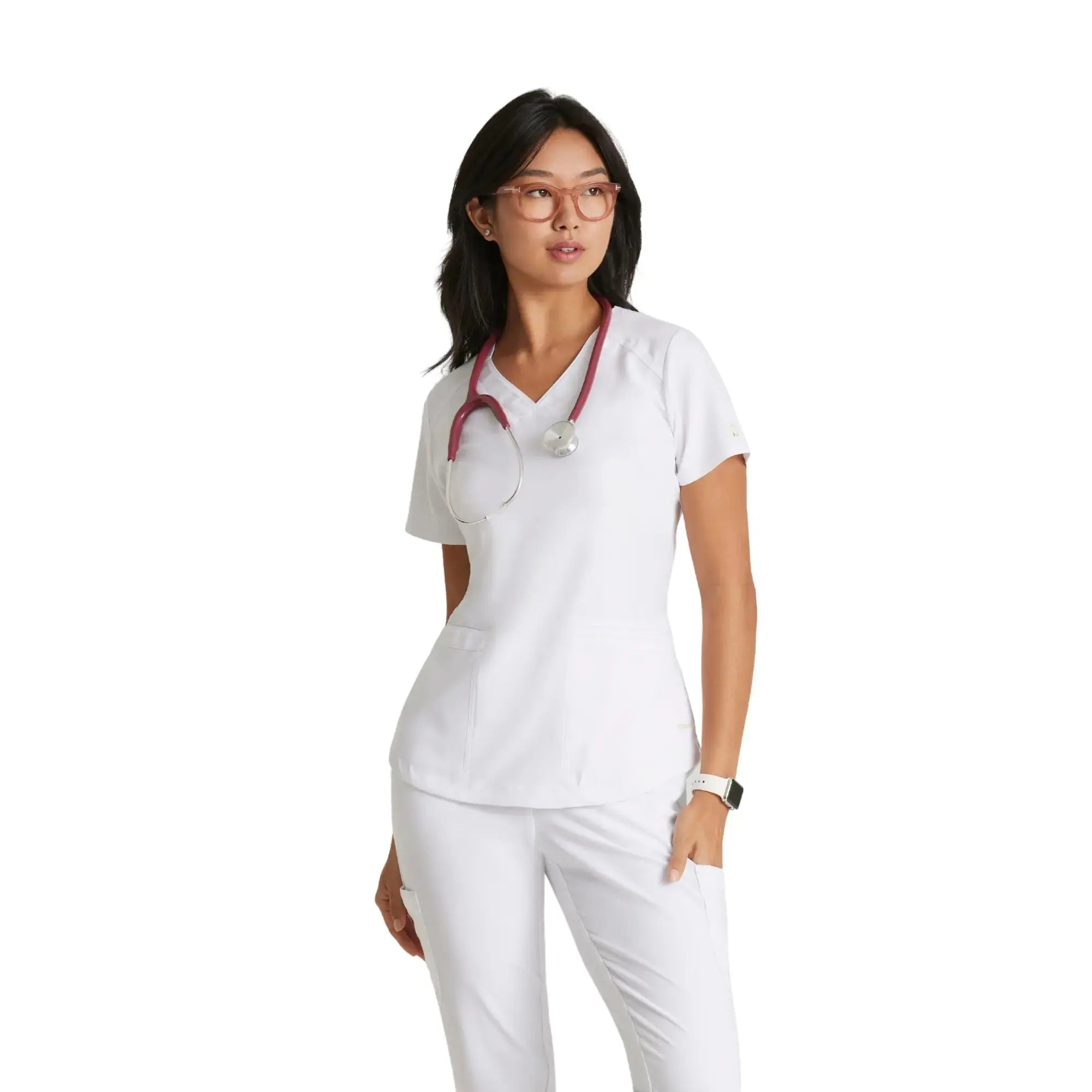 Luma - Tuniek met V-hals - Dames - Grey's Anatomy Evolve Grey's Anatomy Wit / XL