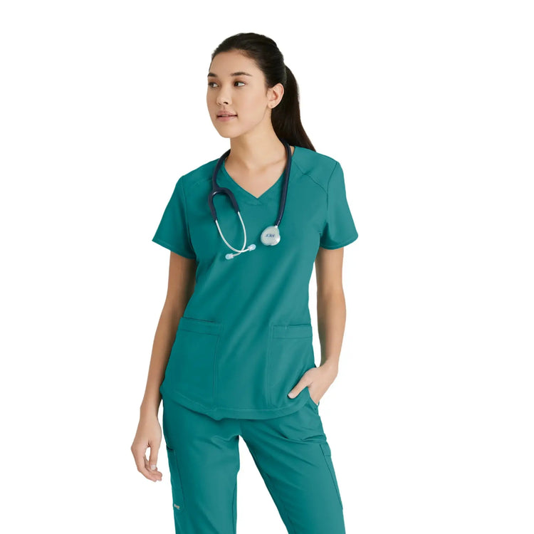 Luma - Tuniek met V-hals - Dames - Grey's Anatomy Evolve Grey's Anatomy 