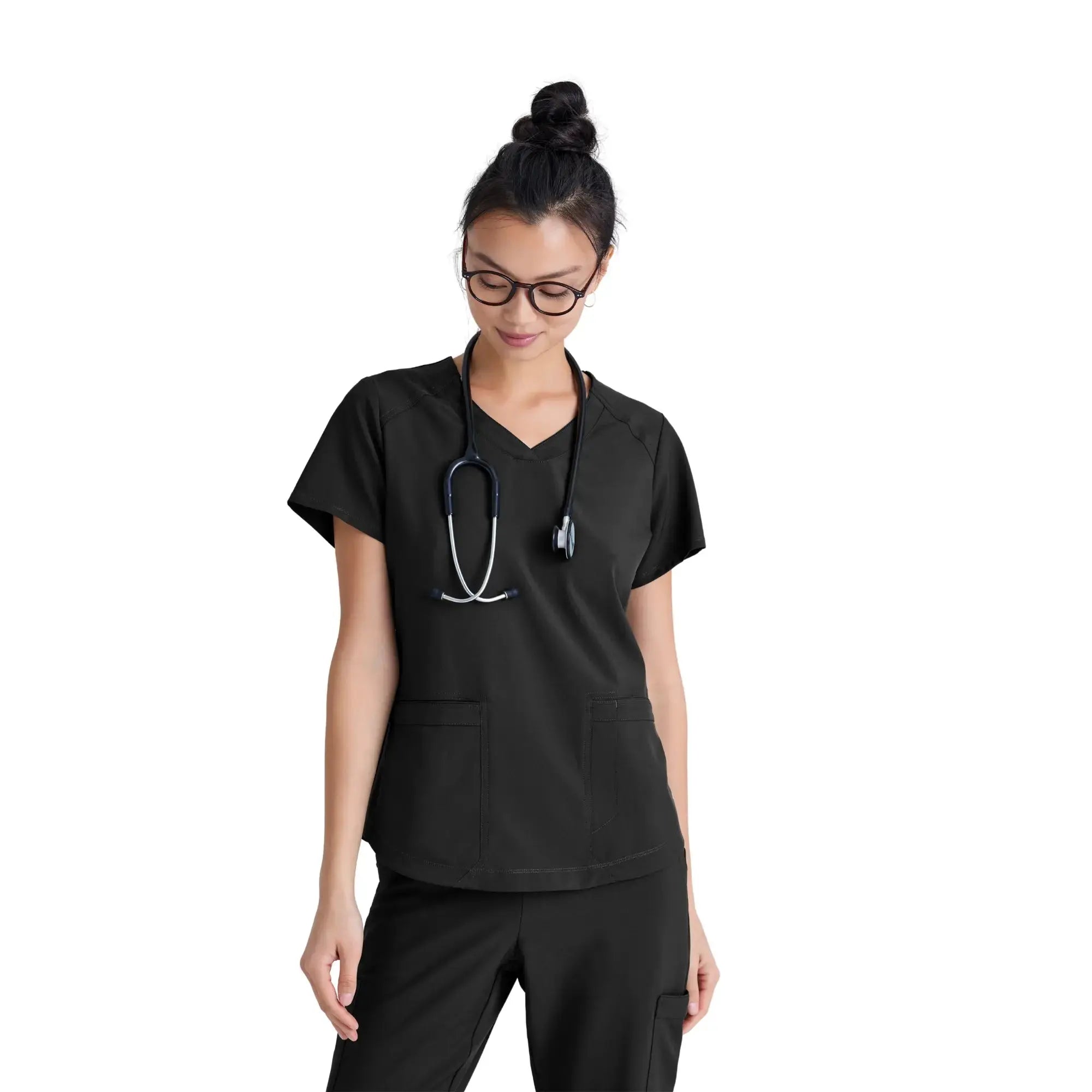 Luma - Tuniek met V-hals - Dames - Grey’s Anatomy Evolve Grey’s Anatomy  Zwart / XL