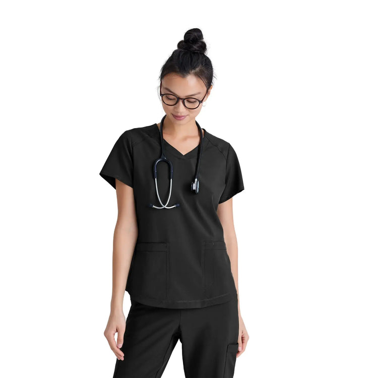 Luma - Tuniek met V-hals - Dames - Grey’s Anatomy Evolve Grey’s Anatomy  Zwart / XL