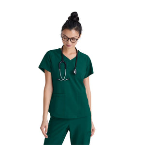 Luma - Tuniek met V-hals - Dames - Grey's Anatomy Evolve Grey's Anatomy Hunter Green / XL