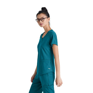 Luma - Tuniek met V-hals - Dames - Grey's Anatomy Evolve Grey's Anatomy 