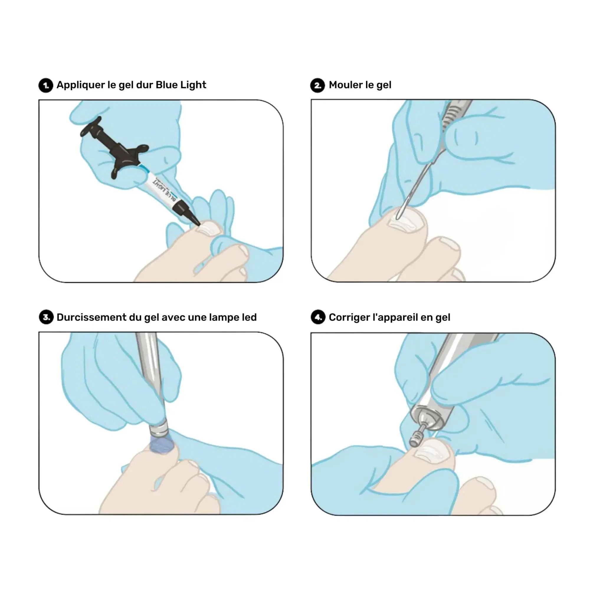 Lunettes de protection pour Lampe Led - Blue Light - Ruck - My Podologie